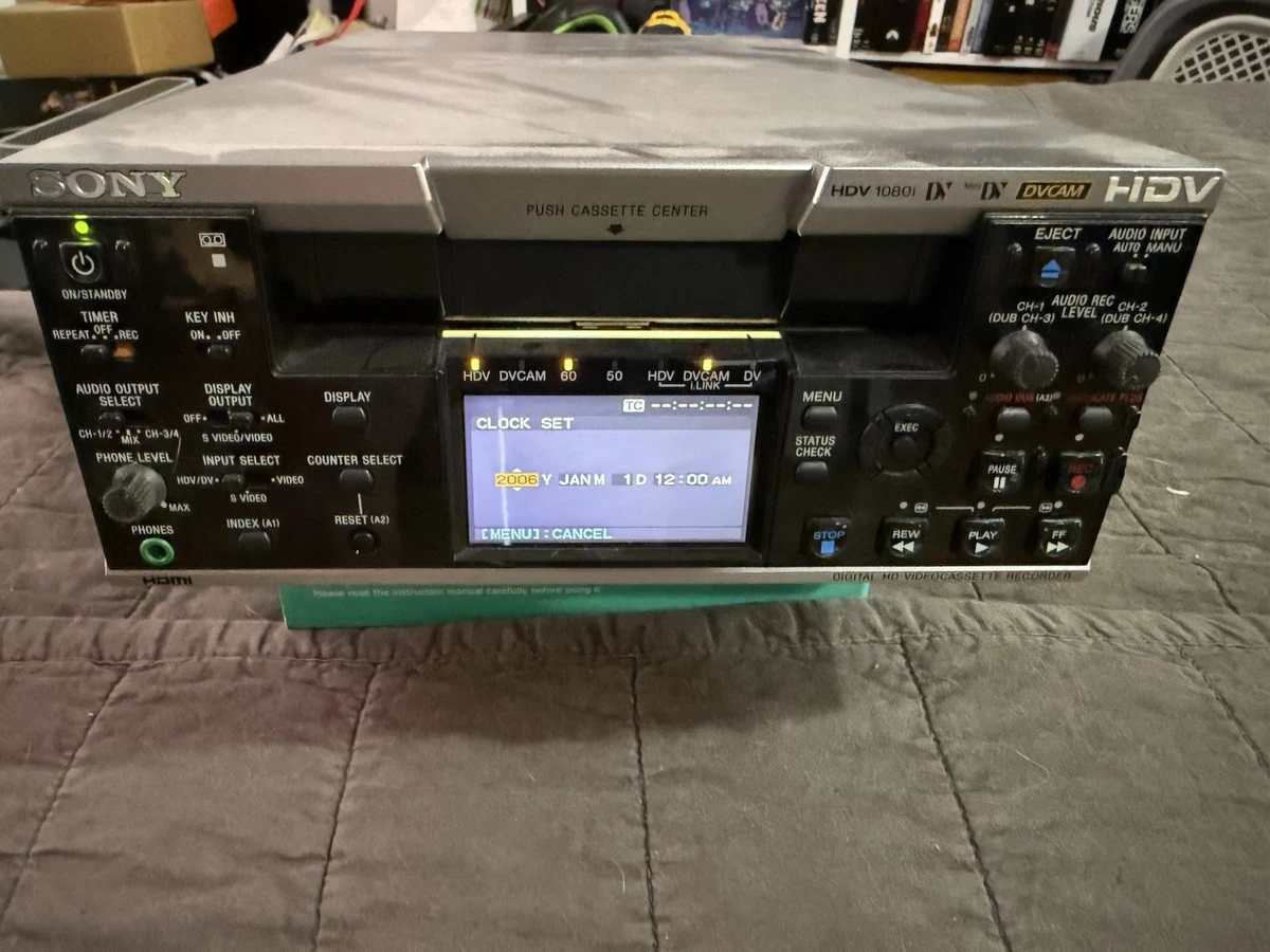 ★【中古/動作品 】★ SONY HVR-1500A DRUM 00089 時間 HVR-1500/HVR-1500A HDV VTR (SONY) [修理］ e-SHOPマーベリック