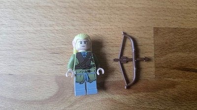 LEGO Legolas Minifigure Lord of the Rings 79008 9473 lor015 with bow