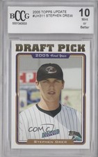 2005 Topps Update Stephen Drew #UH311 BCCG 10 Mint or Better 0w7