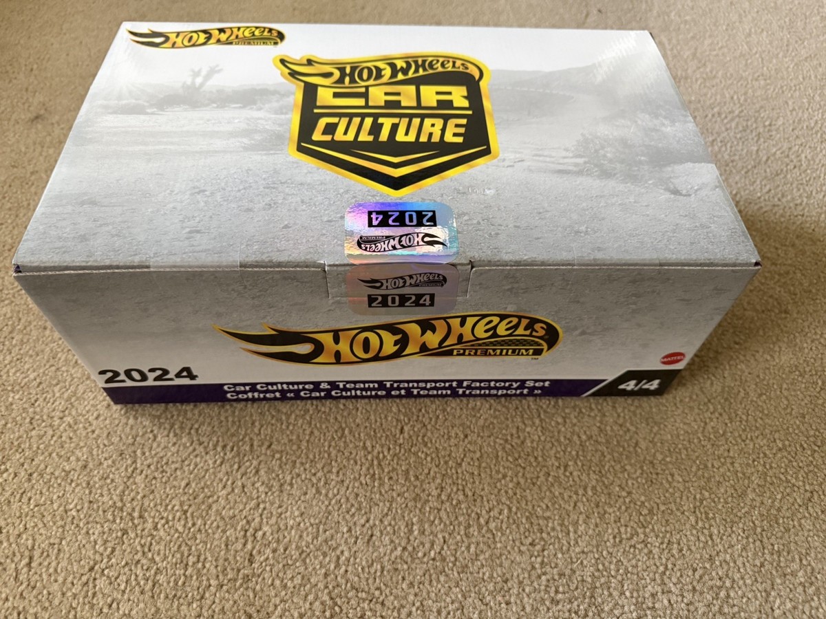 2024 Hot Wheels Car Culture and Team Transport Chase Factory Set 4