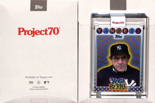 2021 TOPPS PROJECT 70 #716 2008 YOGI BERRA - NEW YORK YANKEES - CLAW MONEY