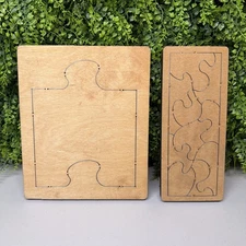 2 Ellison Educational Accucut Jumbo Puzzle Set Die 9.75"/5" x 11.75" - Boarder