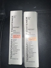 Lot of 2 Temporary Eye Tightener Instant Under Eye Tightener Cream w/ Brush,,,