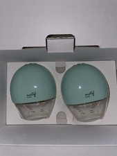 Motif Aura Wearable Wireless Double Electric Breast Pump Green Storage Bags