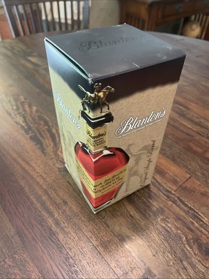 Blanton's Bourbon Whiskey Empty Collectors Box Original Single Barrel Blantons