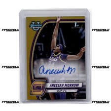 2025 Bowman U Chrome - Gold #6 Aneesah Morrow Rookie Auto /50
