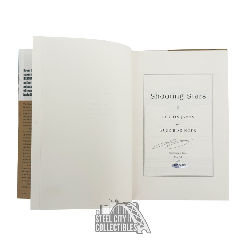 LeBron James Autographed Signed Cleveland Shooting Stars Book - UDA (SHO64695) 