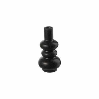 ASA Selection como Vase Black Iron Blumenvase Tischvase Dekovase Matt H 12 cm