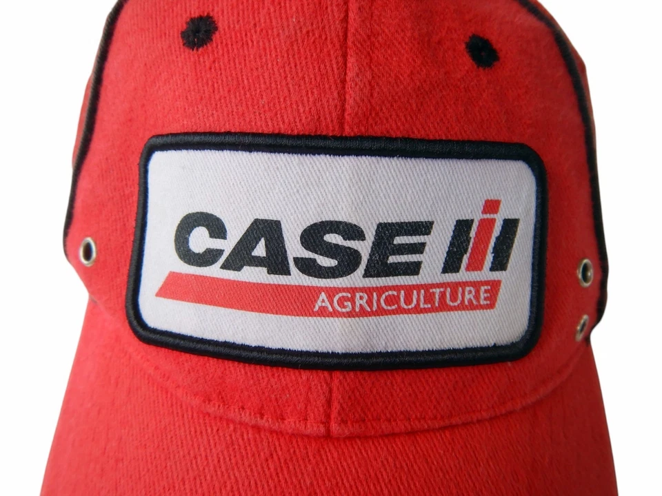 Case IH Agriculture Men's Faded Red Cotton Adult Size Snapback Baseball Cap Hat — 第 2/4 张图片