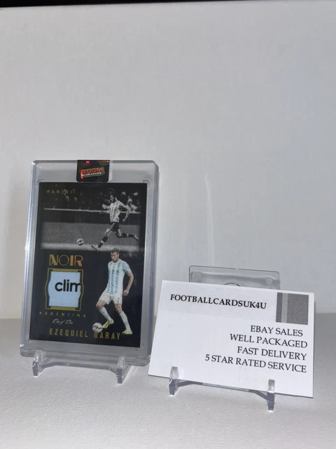 Panini Noir Argentina Ezequiel Garay 1/1 Patch 2016-2017