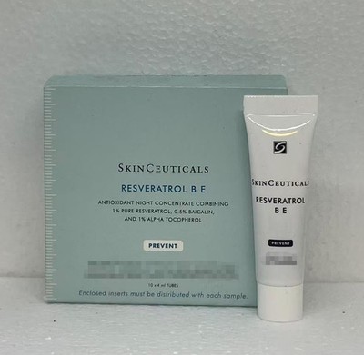 SkinCeuticals Resveratrol B E Antioxidant Night Concentrate Serum, 4ml x 10pcs