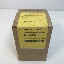 Phoenix Contact PLC-RSC-230UC/1AU/SEN 2966333 - Qty 10 in Box