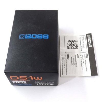 BOSS DS-1W Waza Craft Distortion Pedal Analog 2-Stage Gain Used B+