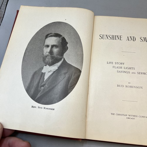 Sunshine And Smiles By Bud Robinson 1903 HC Vintage - Picture 5 of 20