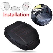 Car Cushion Seatpad Seat Cover Breathable leather Sponge Double layer Universal