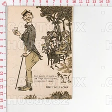 H8032 BRESCIA BOARIO SPA WATER EFFECTS HUMOR HUMOR ILLUSTRATOR