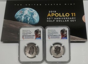 Apollo-11-50th-Anniv-2019-Proof-Half-Set-w-Enhanced-Rev-PF-Kennedy-NGC-PF70