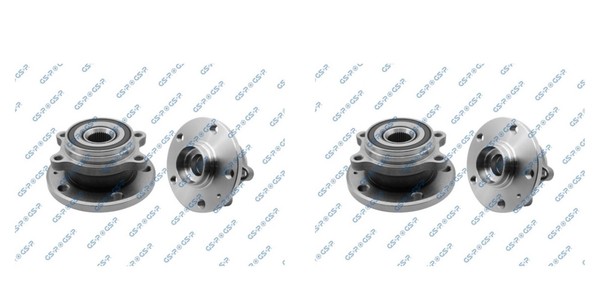 GSP 2X Radnabe Radlagersatz Vorne FüR VW Golf VI Skoda Yeti Octavia II Combi-image