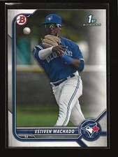 ESTIVEN MACHADO 2022 Bowman 1st Prospects Base Card Toronto Blue Jays (#BP-12)