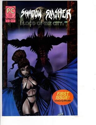 Shadow Slasher #1 Comic Book 1994 VF/NM High Grade Pocket Change