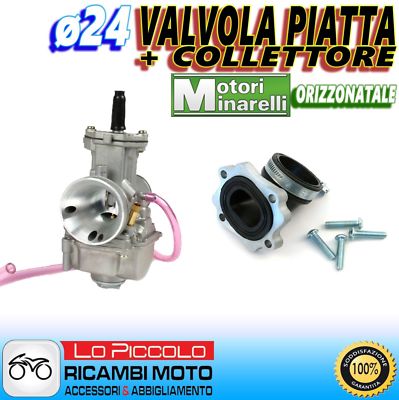CARBURATORE POLINI PWK ø24 COLLETTORE GIRATO YAMAHA NEO'S VINO