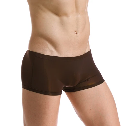 Men Ultra-thin Boxer Shorts Soft Slip Underwear Sexy Low Waist Briefs Panties US - Picture 29 of 92