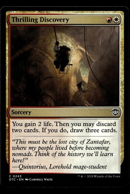 MTG Outlaws of Thunder Junction Thrilling Discovery #245 NM Card
