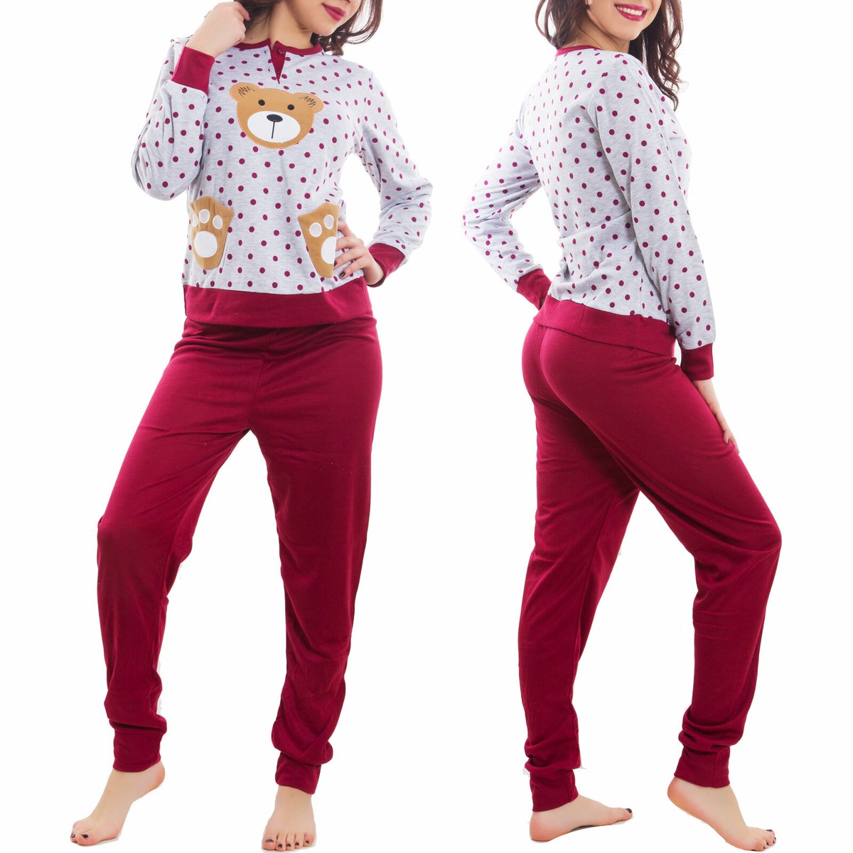 Pigiama Donna Teddy In Viscosa Tutto Aperto Avanti - Intimo Altieri - Shop - Foto 14