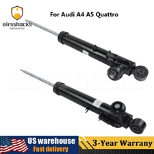 2x Rear Shock Absorbers Fits Audi A4 B8 8K S4 2008-2015 A5/S5 2007-2017 Quattro