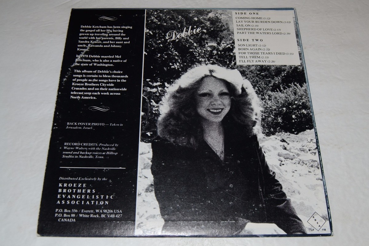 洋楽 Gospel Supreme Singers LP Debbie Ketchum~Debbie~Kroeze Brothers Evangelistic