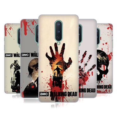 AMC THE WALKING DEAD SILHOUETTEN SOFT GEL HANDYHÜLLE FÜR GOOGLE ONEPLUS HANDYS