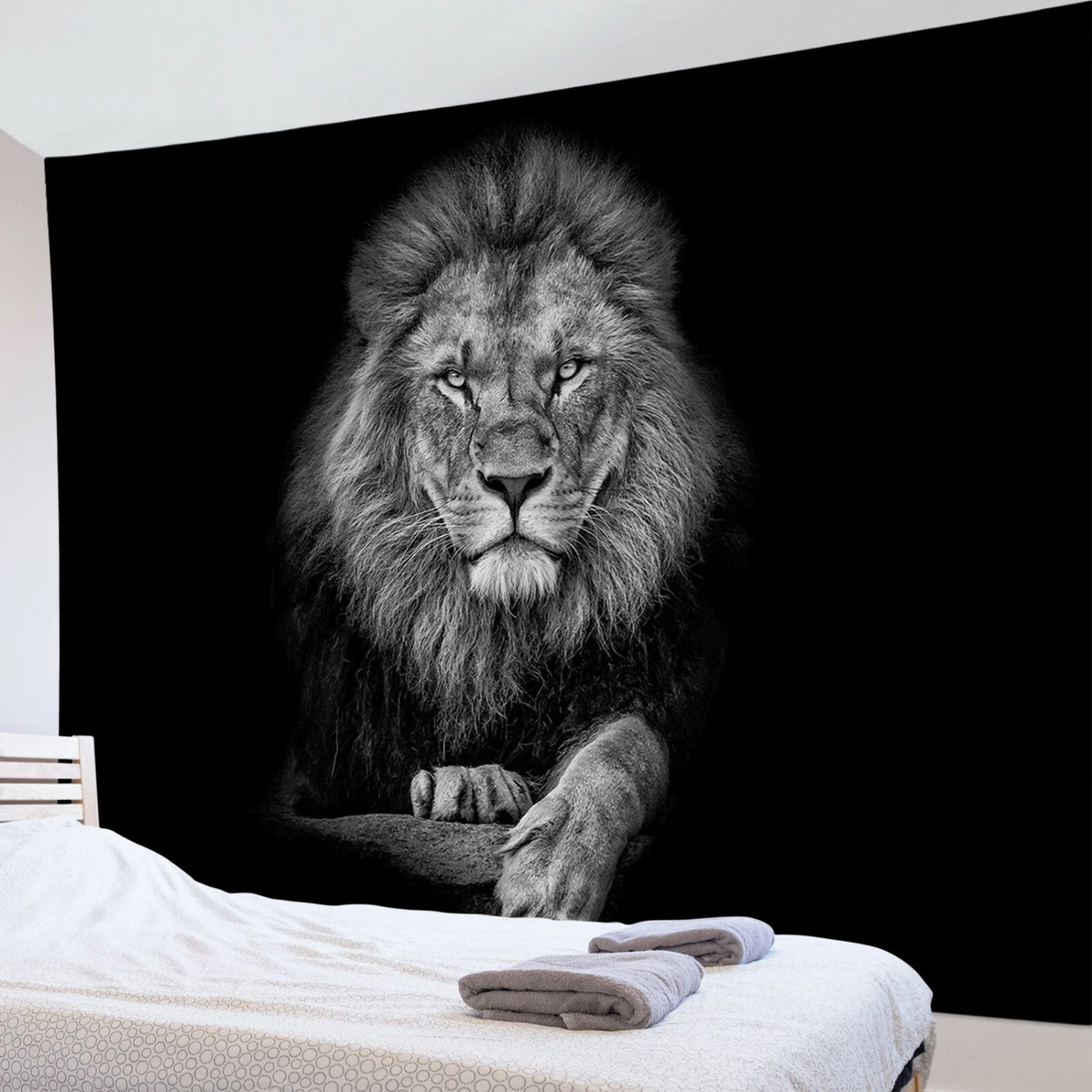 Lion tapestry sales