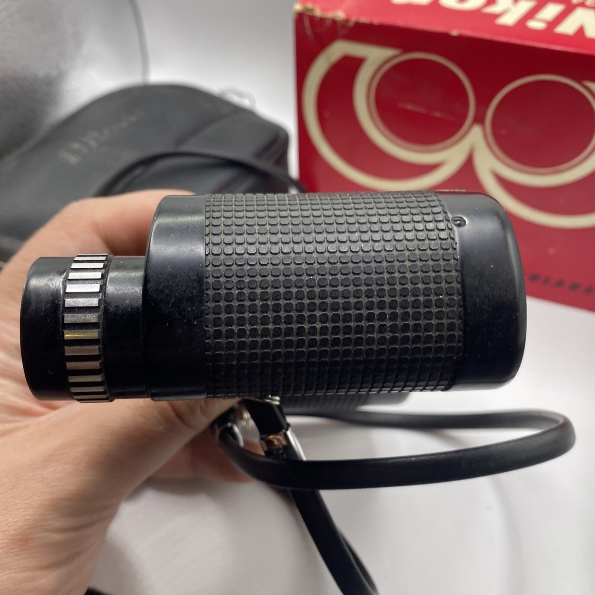 Vintage 1979 Compact Nikon Binoculars 8x24 7 ° - RARE W BOX