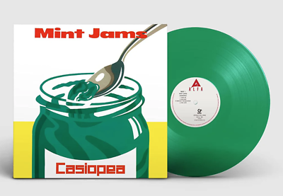 Casiopea Mint Jams Clear Green Vinyl LP Record Analog MHJL-185