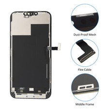 Hard OLED Replacement For iPhone 13 Pro Max LCD Display Touch Screen Digitizer