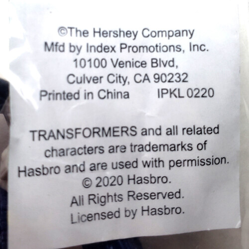 Hershey's Kisses Treasure Surprise Transformers - FIGURES - SEALED - Per pieces - Picture 10 of 25