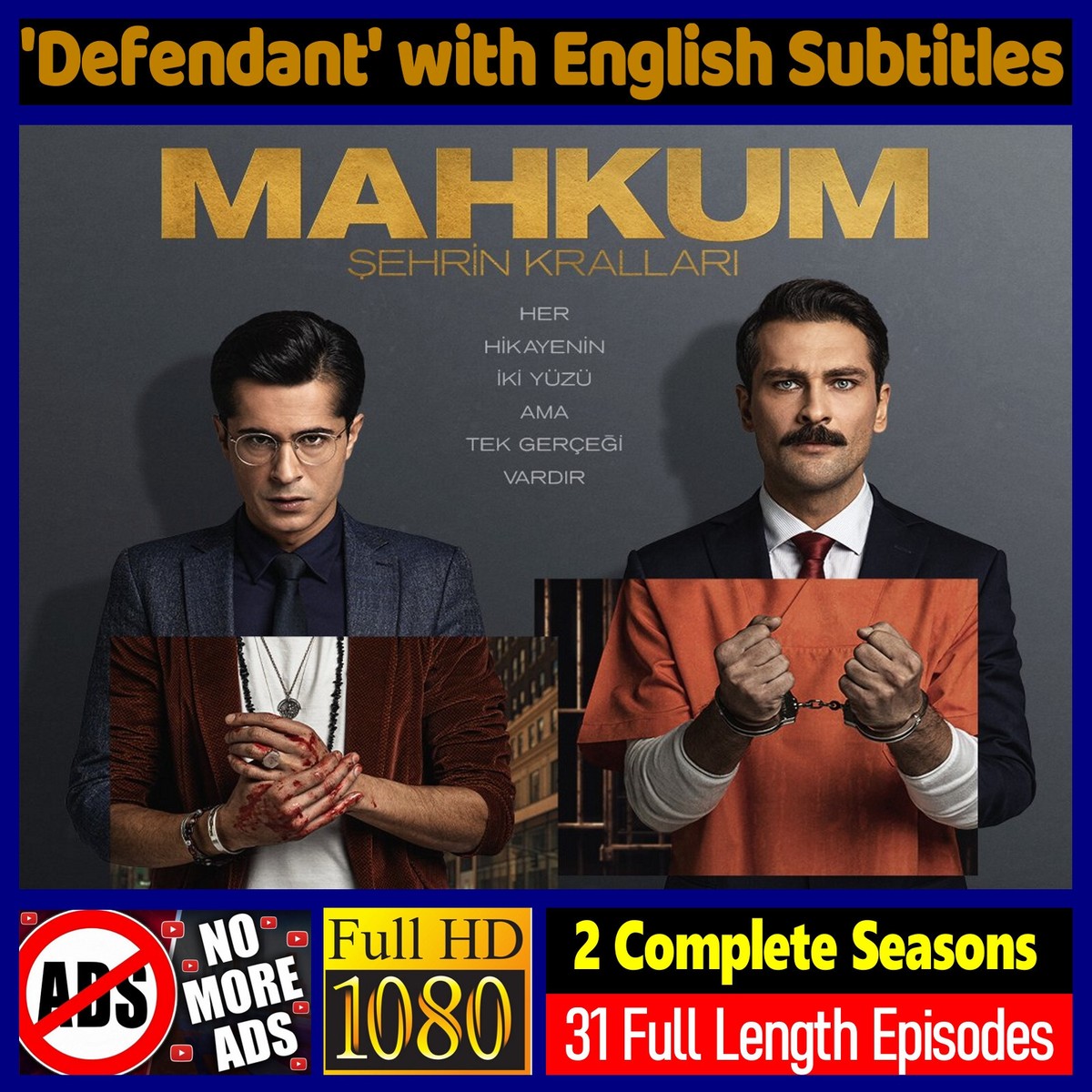 Mahkum Defendant All Episodes 1080p English Sub Turkish