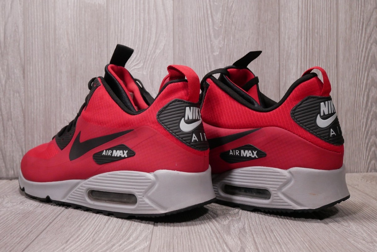 nike air max 90 mid winter red