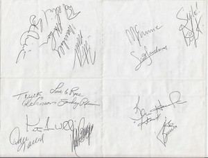 14 Autograph Sheet Jim McMahon Stan Mitika Smokey Robinson Kevin Butler PSA/DNA