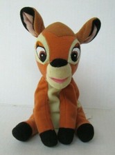 DISNEY BAMBI BEANBAG 7" PLUSH The Disney Store BST7