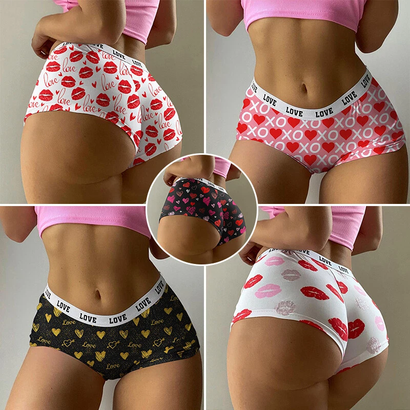 Sexy Booty Yoga Shorts Womens Mid Rise Run Sports Fitness Butt