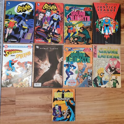 DC. Superman. Batman. Justice League. Green Lantern. Konvolut