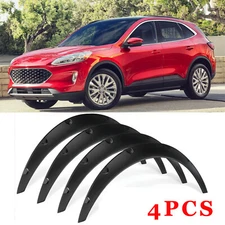 For 2001-2024 Ford Escape Extended Fender Flares 4.5" Wide Body Kit Wheel Arches