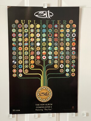 Poster Up 311 'Uplifter' 2009 Promotional Poster – Double Sided