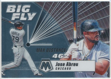 Jose Abreu - Chicago White Sox - 2021 Panini Mosaic Baseball - Big Fly - #BF2