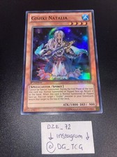 Yugioh - Gishki Natalia * 1st Edition Super Rare Holo* MINT