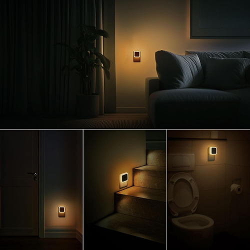 Sujeet Night Light, Night Lights Plug into Wall 4-Pack, Nightlight Plug in Night - Picture 5 of 12