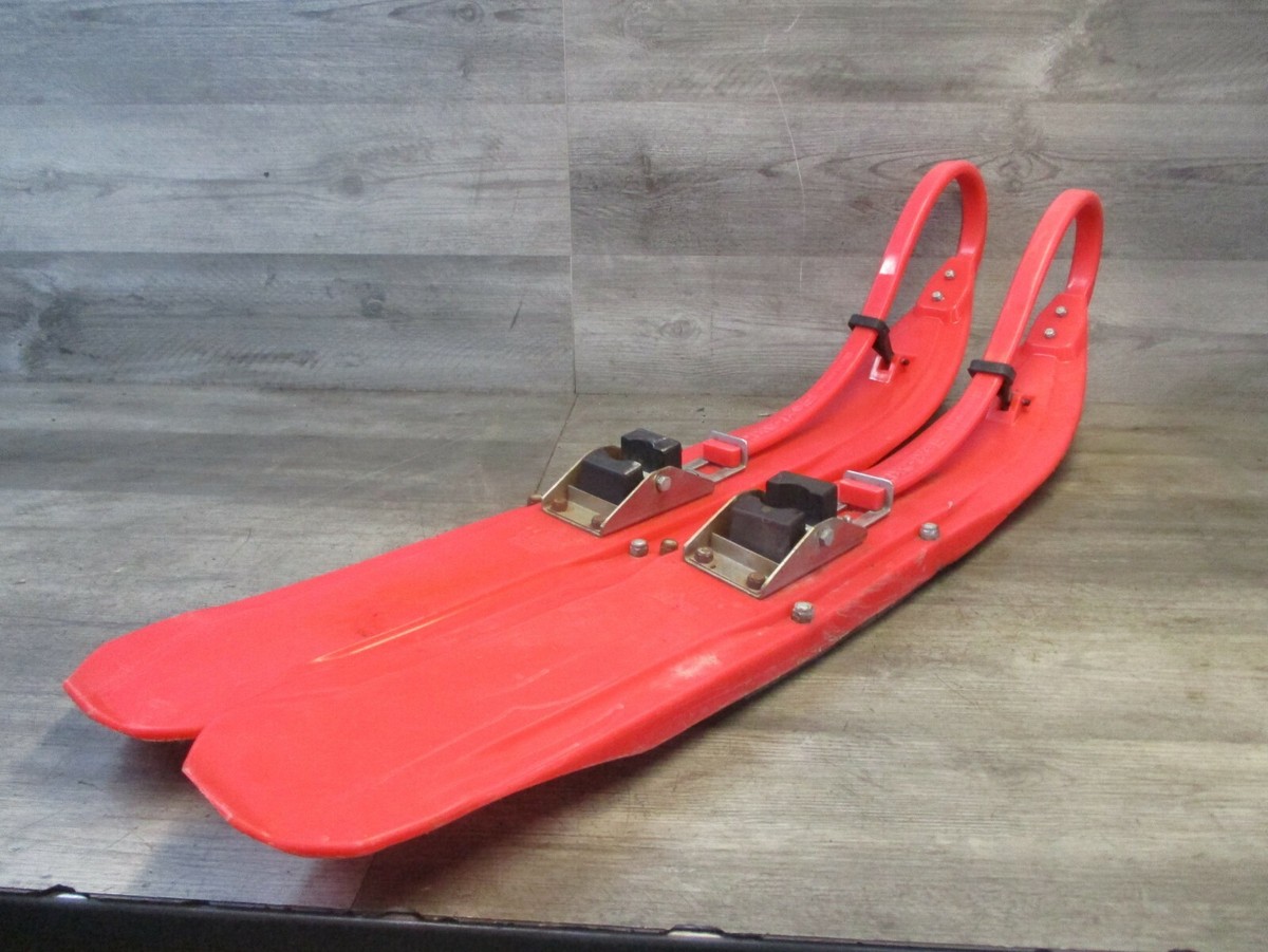 NSKYです！ 02 2002 Skidoo MXZ Summit 800 Snowmobile simmons Red Plastic Skis
