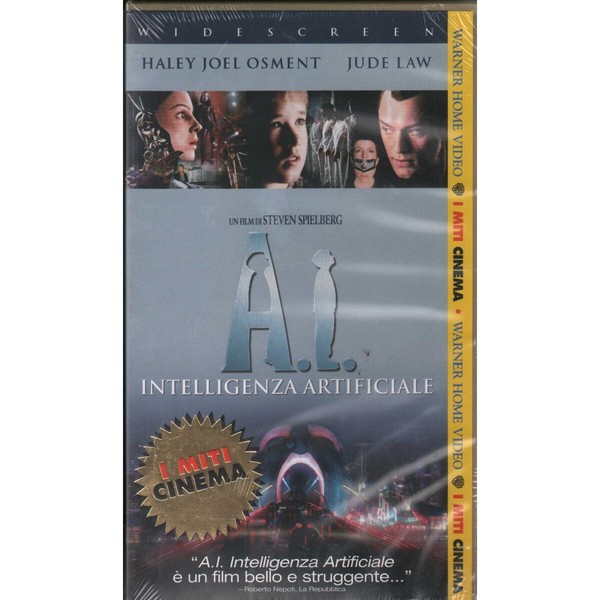 A I KüNstliche Intelligenz Vhs Steven Spielberg Univideo - MIV21330 Sealed-image