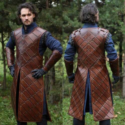 viking leather vest